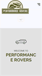 Mobile Screenshot of performancerovers.com